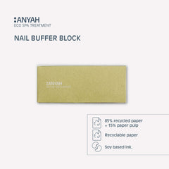 Anyah Nail Buffer Block & 4 Way Shiner