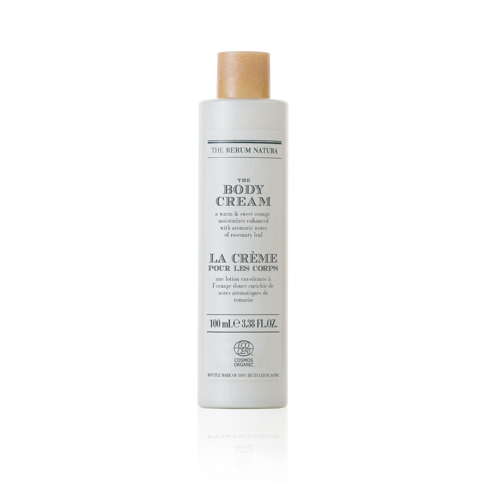 The Rerum Natura Body Cream Organic Certified (100 ml) travel size