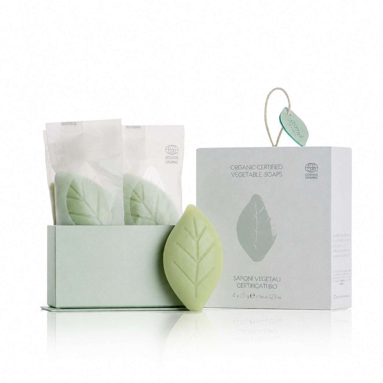 Osmè Leaf- Shaped Soaps Gift Set Organic Certified