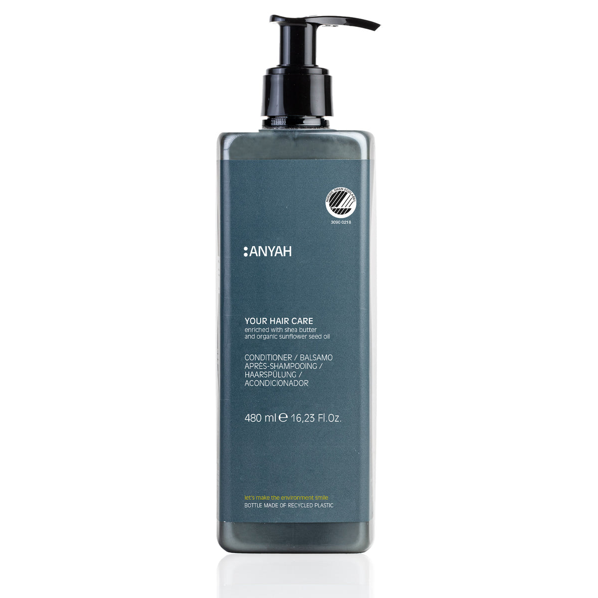 Anyah Après-Shampooing - Certifié Nordic Ecolabel (480 ml)