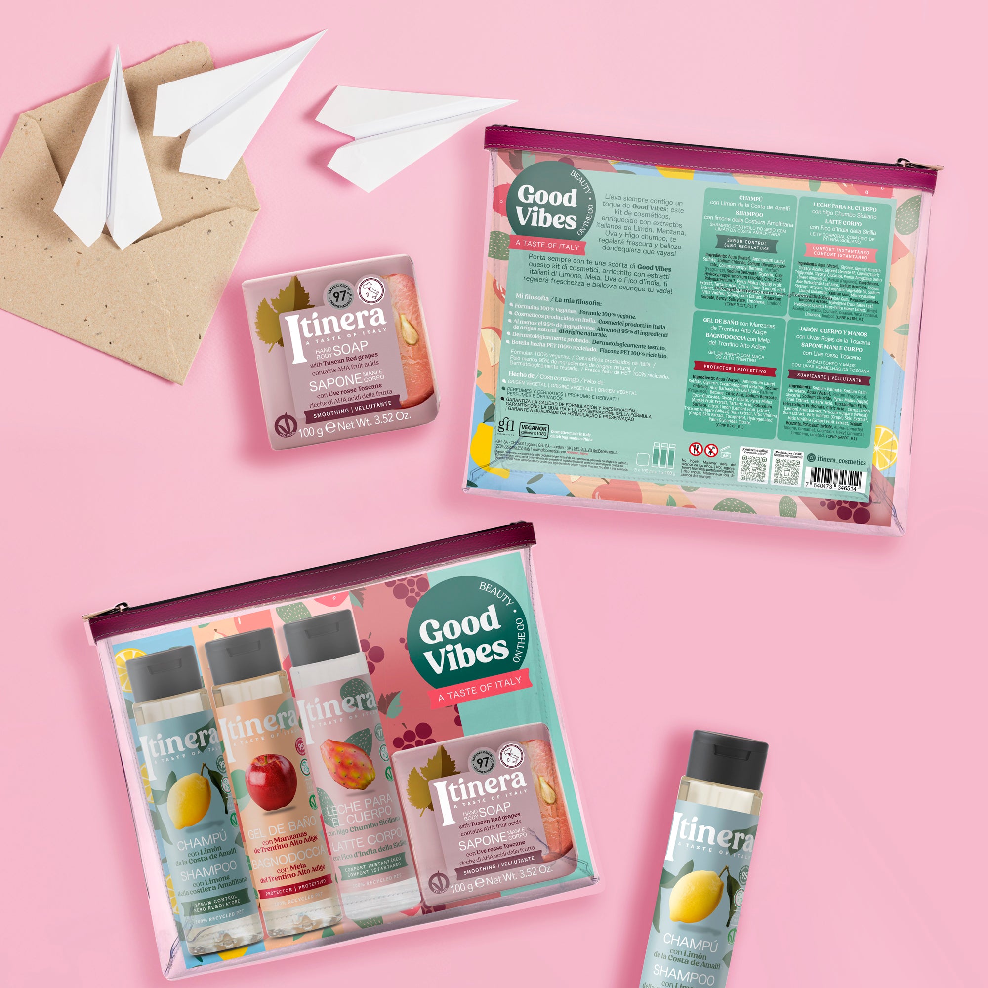 Itinera 'Good Vibes' – Coffret Voyage Parfumé