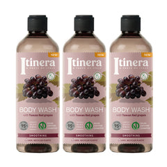 Itinera – Smoothing Body Wash 3 Pack X 370 ml