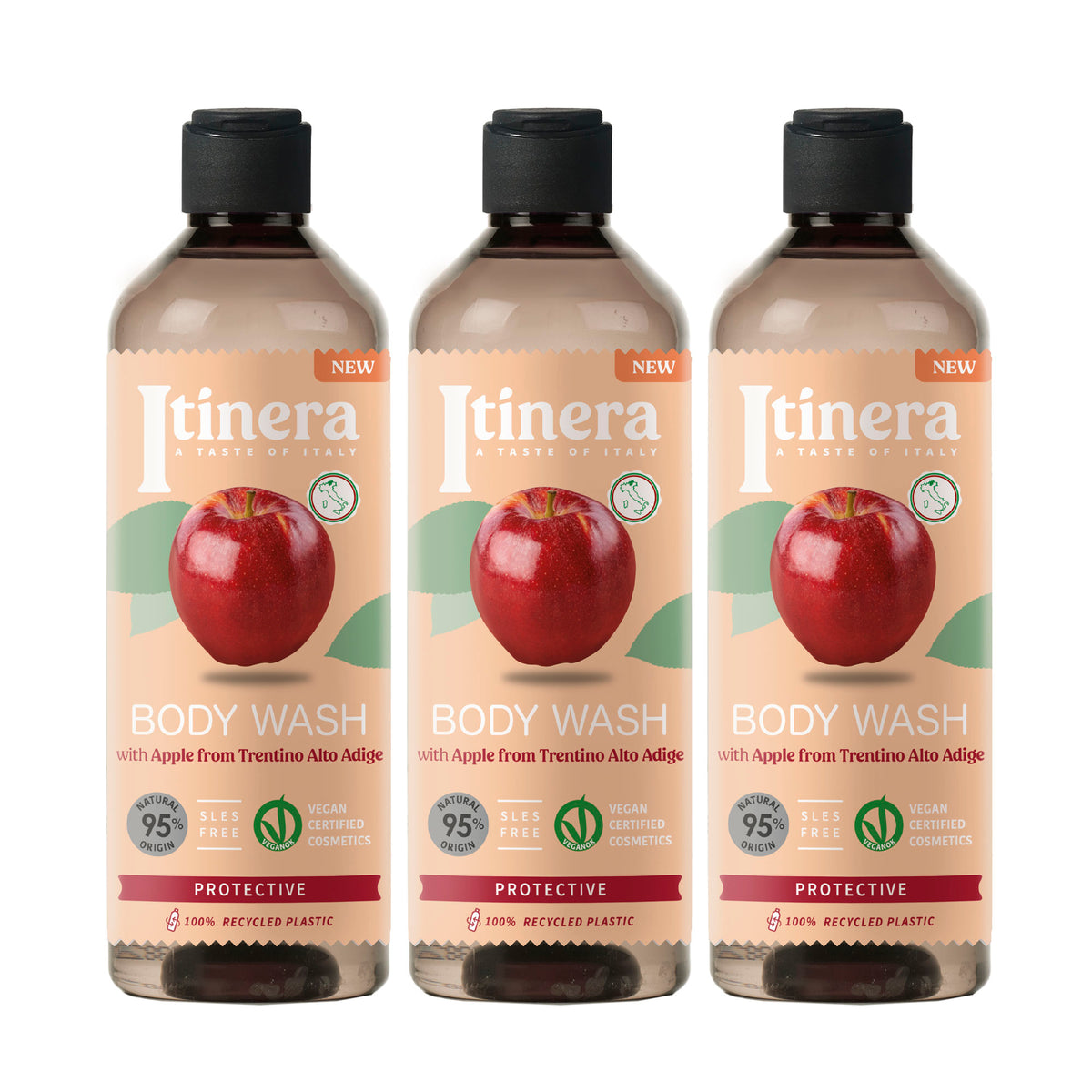 Itinera – Protective Body Wash 3 Pack X 370 ml