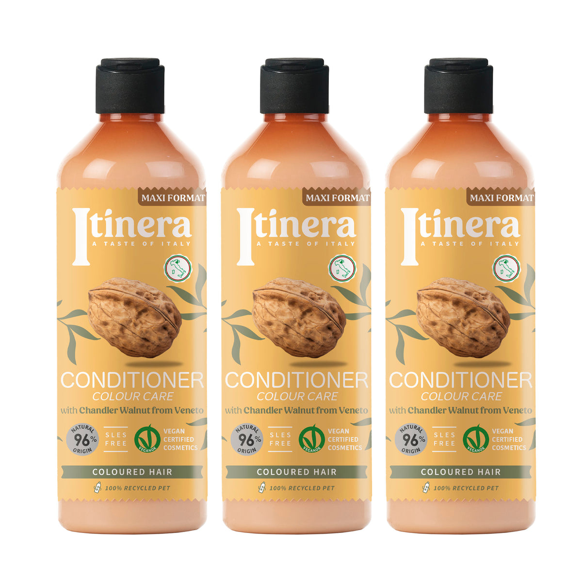Itinera – Après-Shampoing Couleur Brillante 3 Pack X 370 ml