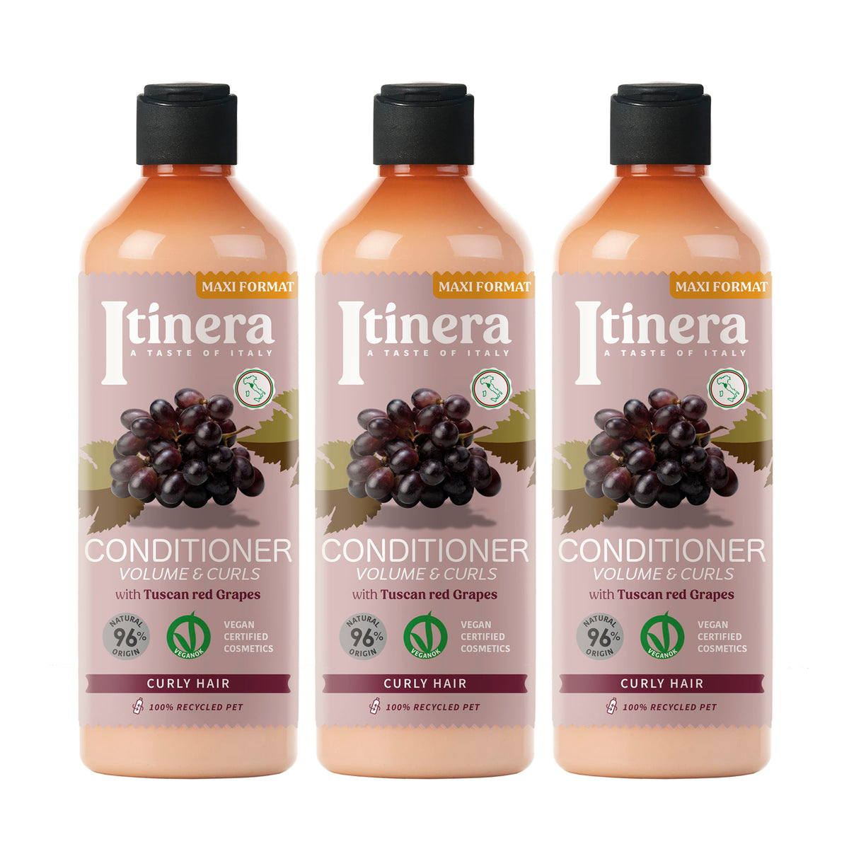 Itinera – Après-Shampoing Volume Et Boucles 3 Pack X 370 ml