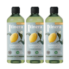 Itinera – Daily Sebum Control Shampoo 3 Pack X 370 ml