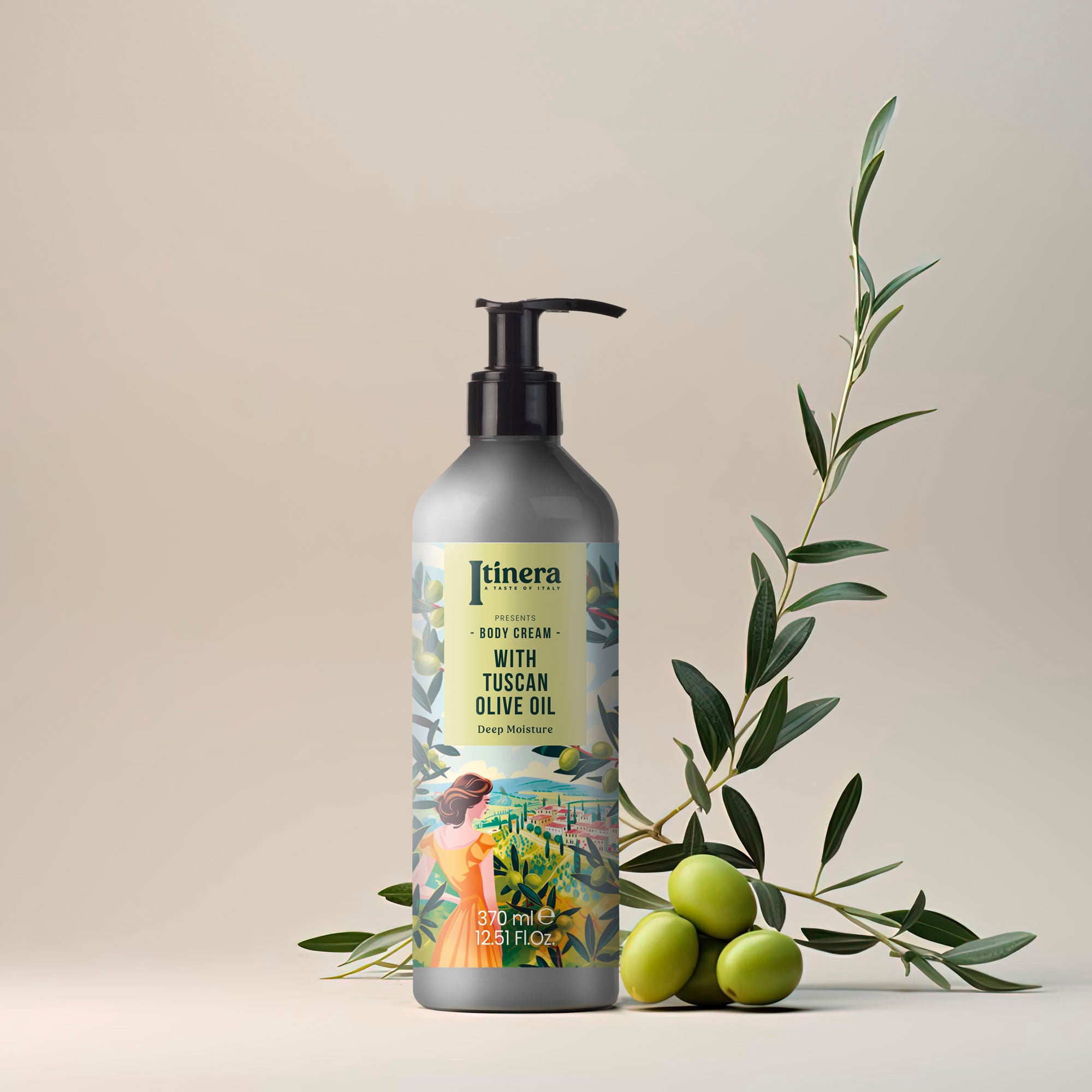 Itinera Deep Moisture Body Cream (370 ml)