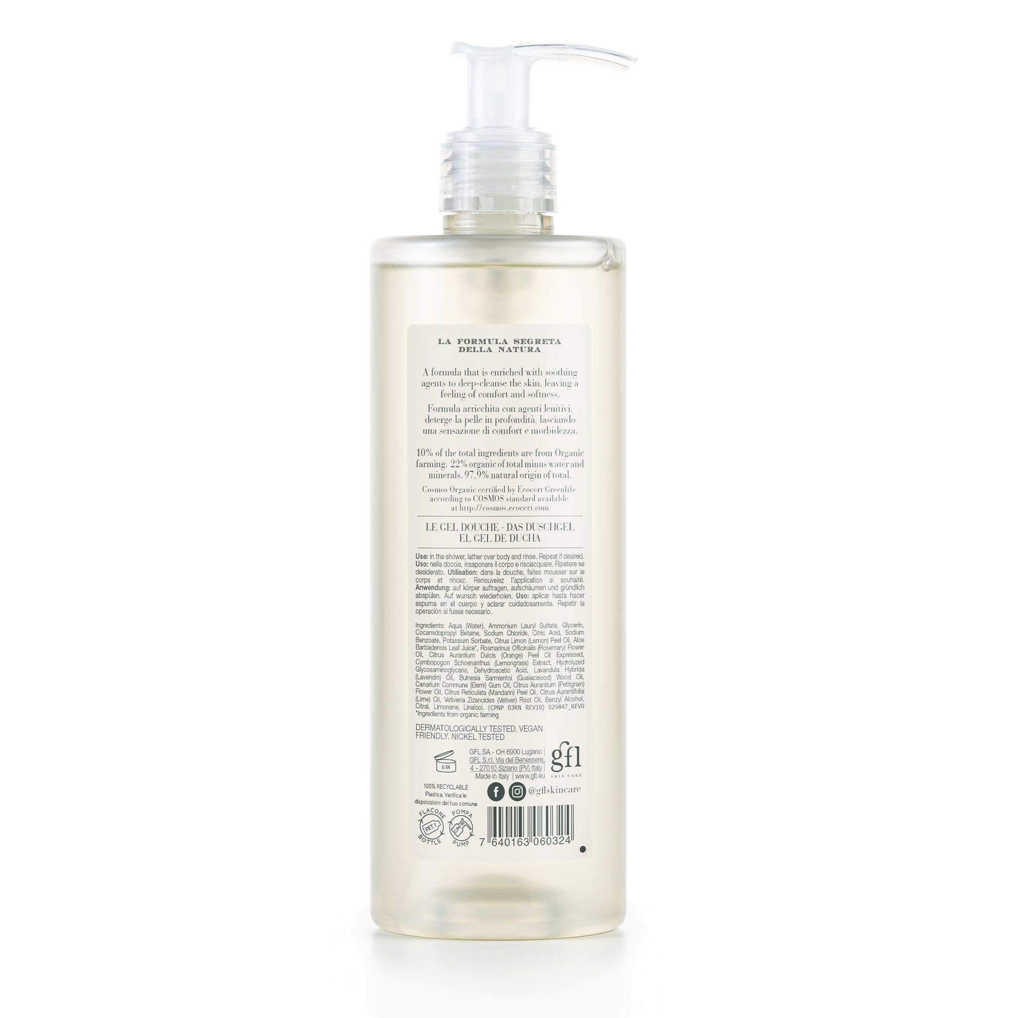 The Rerum Natura Body Wash Organic Certified (380 ml)