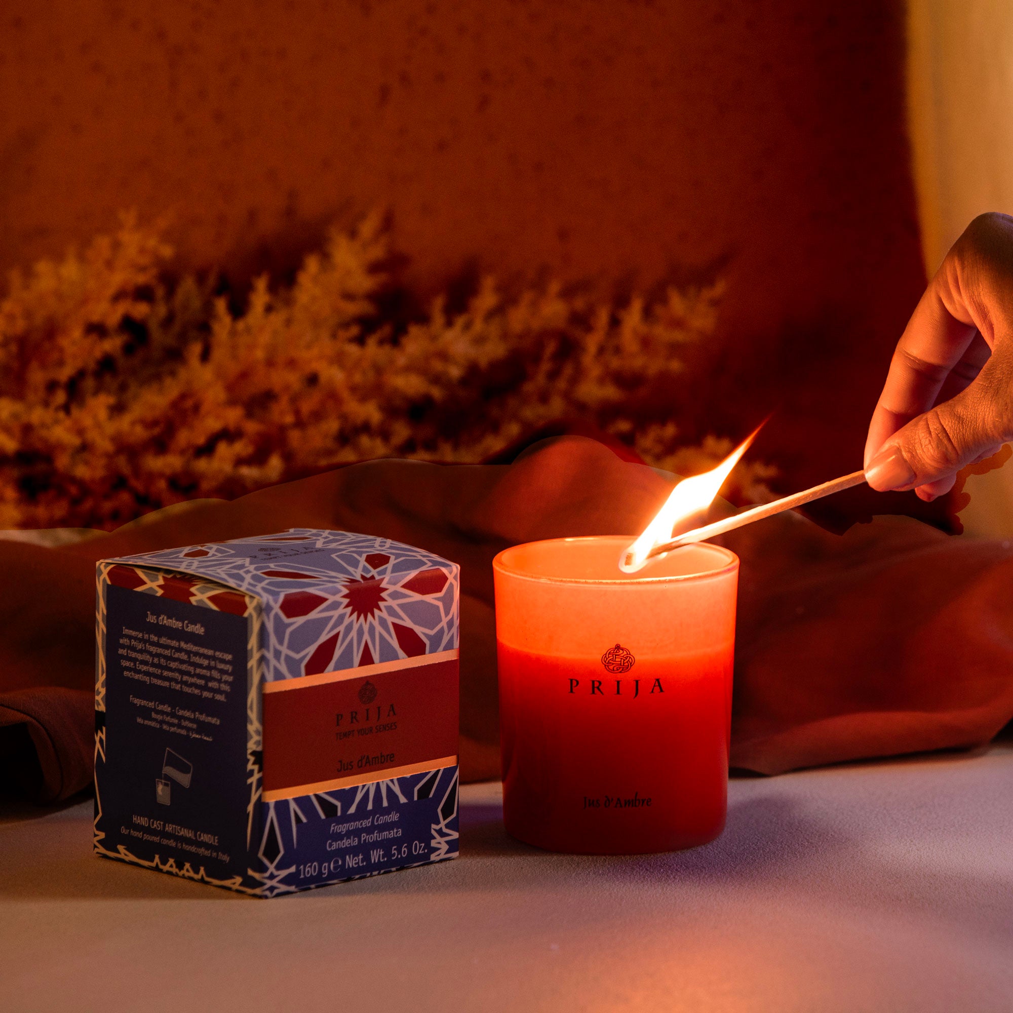 Prija Fragranced Candle, 160g