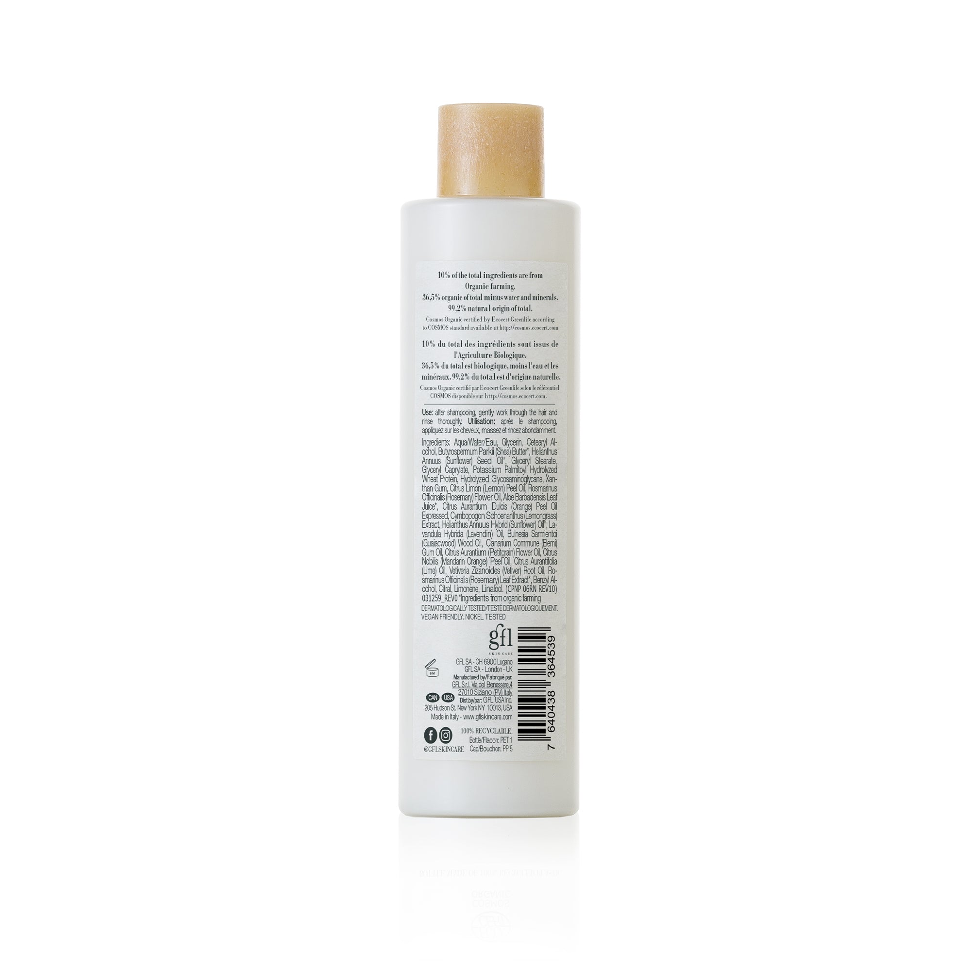 The Rerum Natura Hair Conditioner Organic Certified (100 ml) travel size