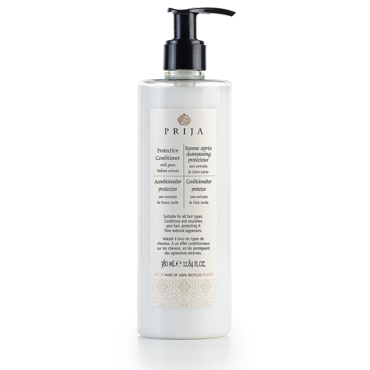 Prija Protective Conditioner (380 ml) in a pump dispenser