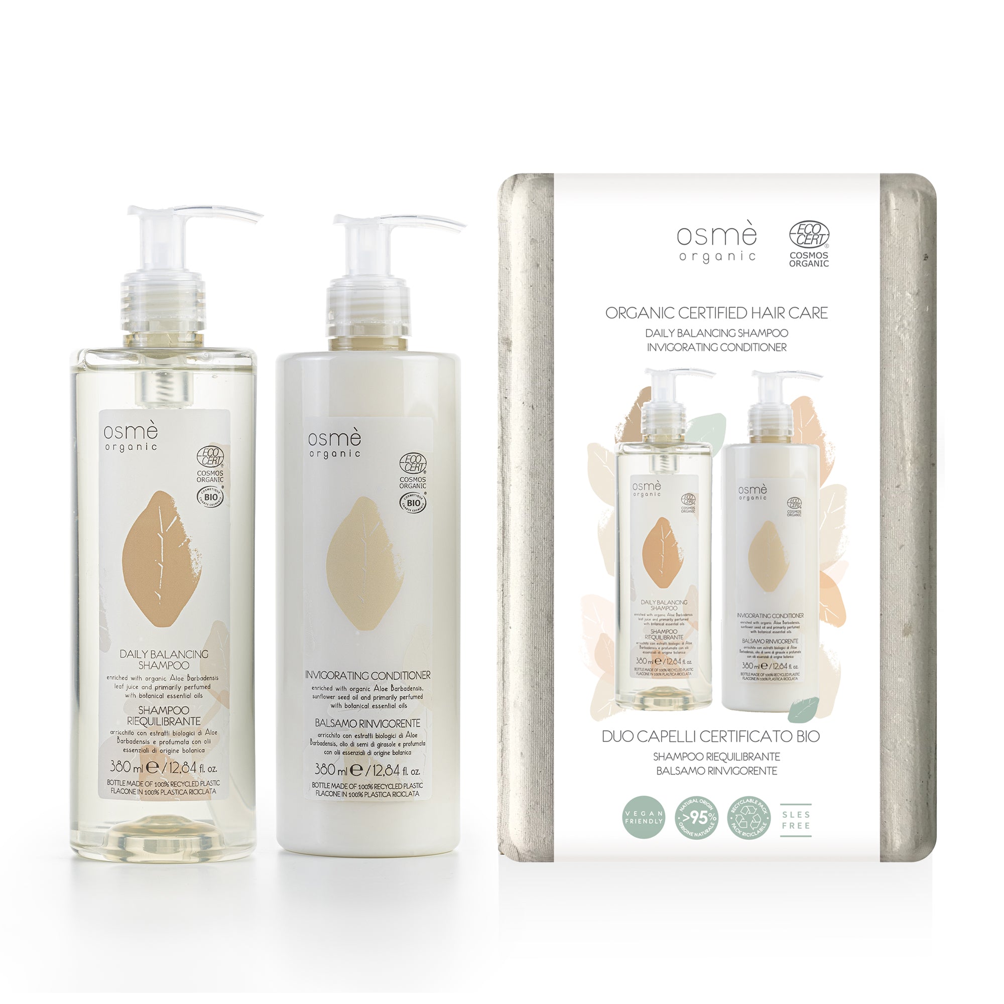 Osmè "Hair Care" Duo Kit Organic Certified