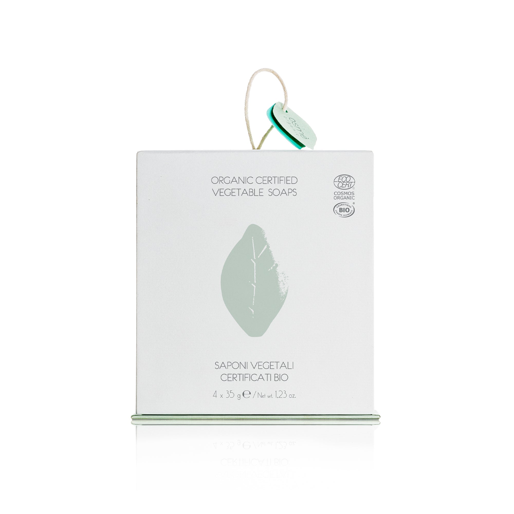 Osmè Leaf- Shaped Soaps Gift Set Organic Certified
