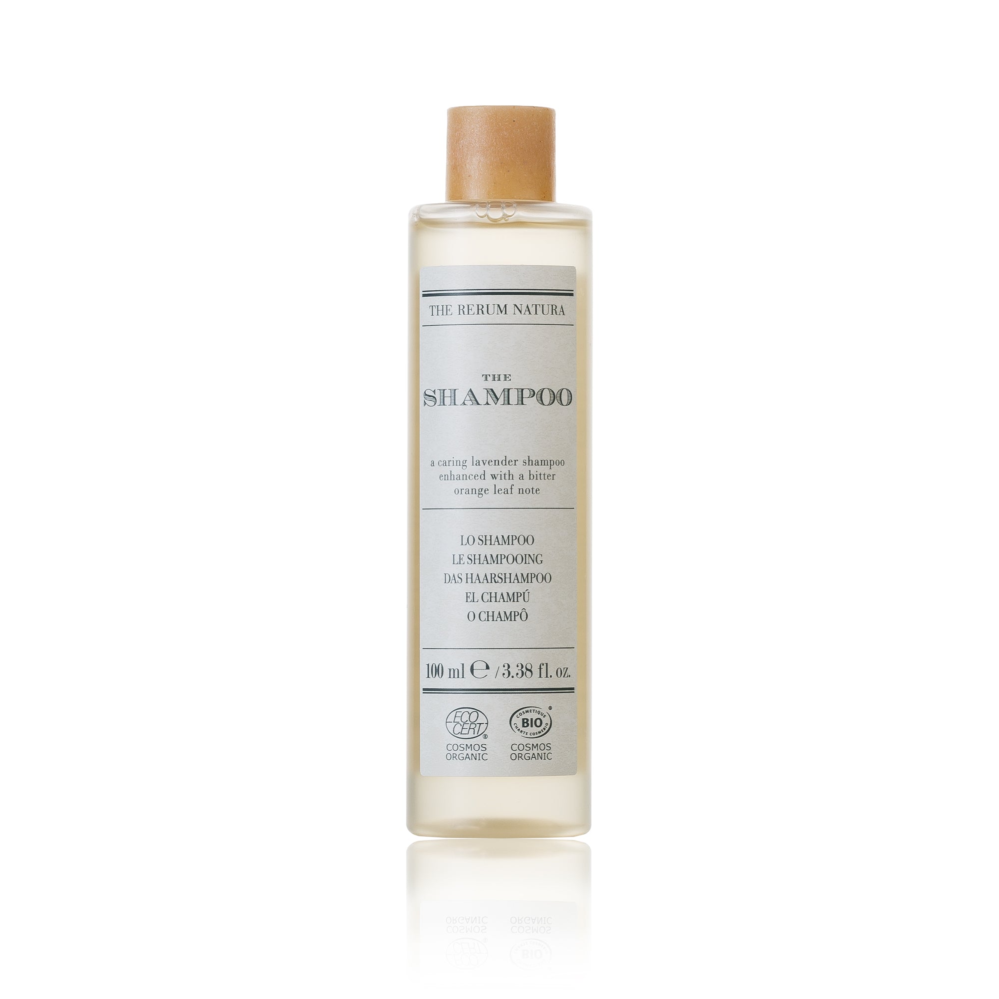 The Rerum Natura Shampoo Organic Certified (100 ml) travel size
