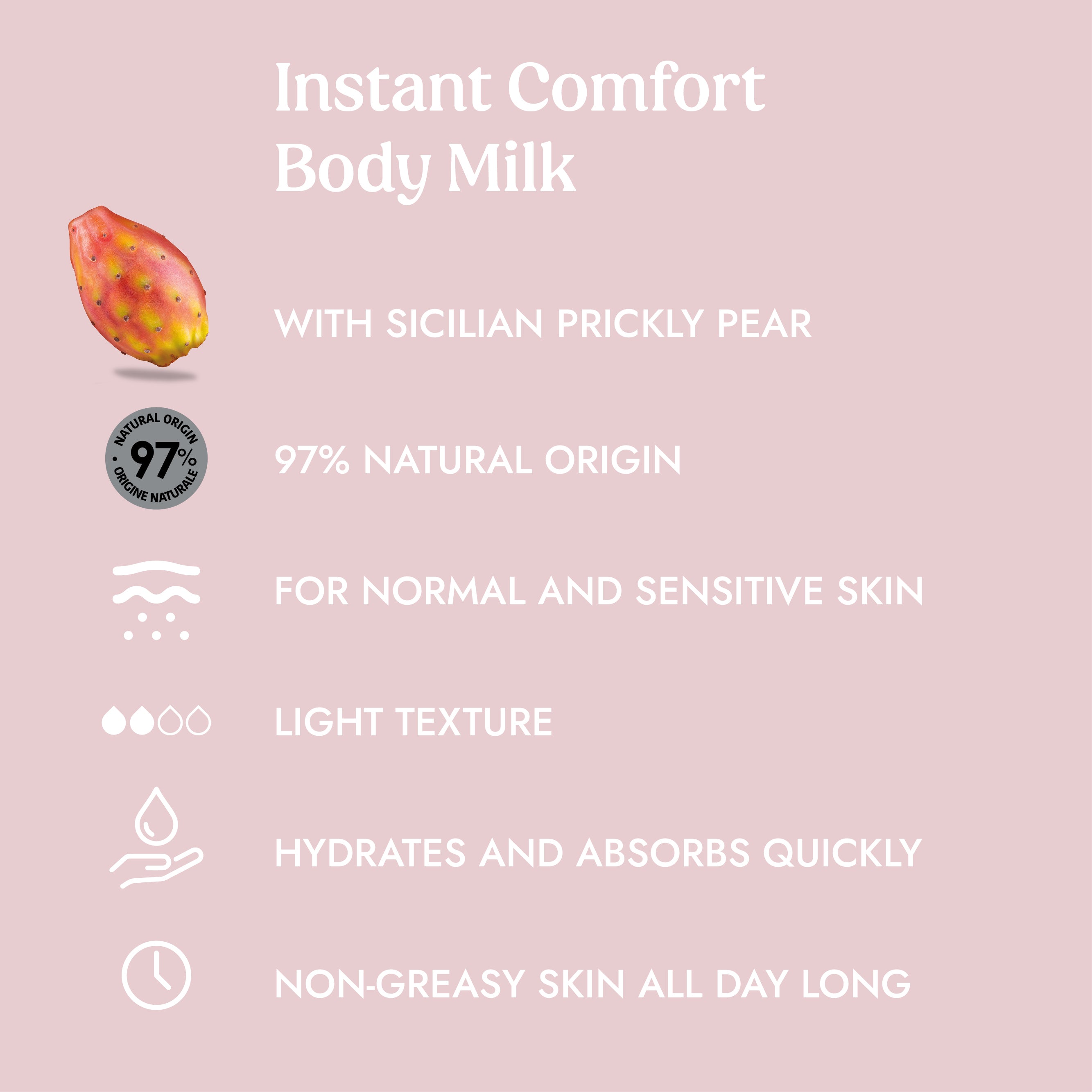 Itinera Instant Comfort Body Milk (370 ml) plus