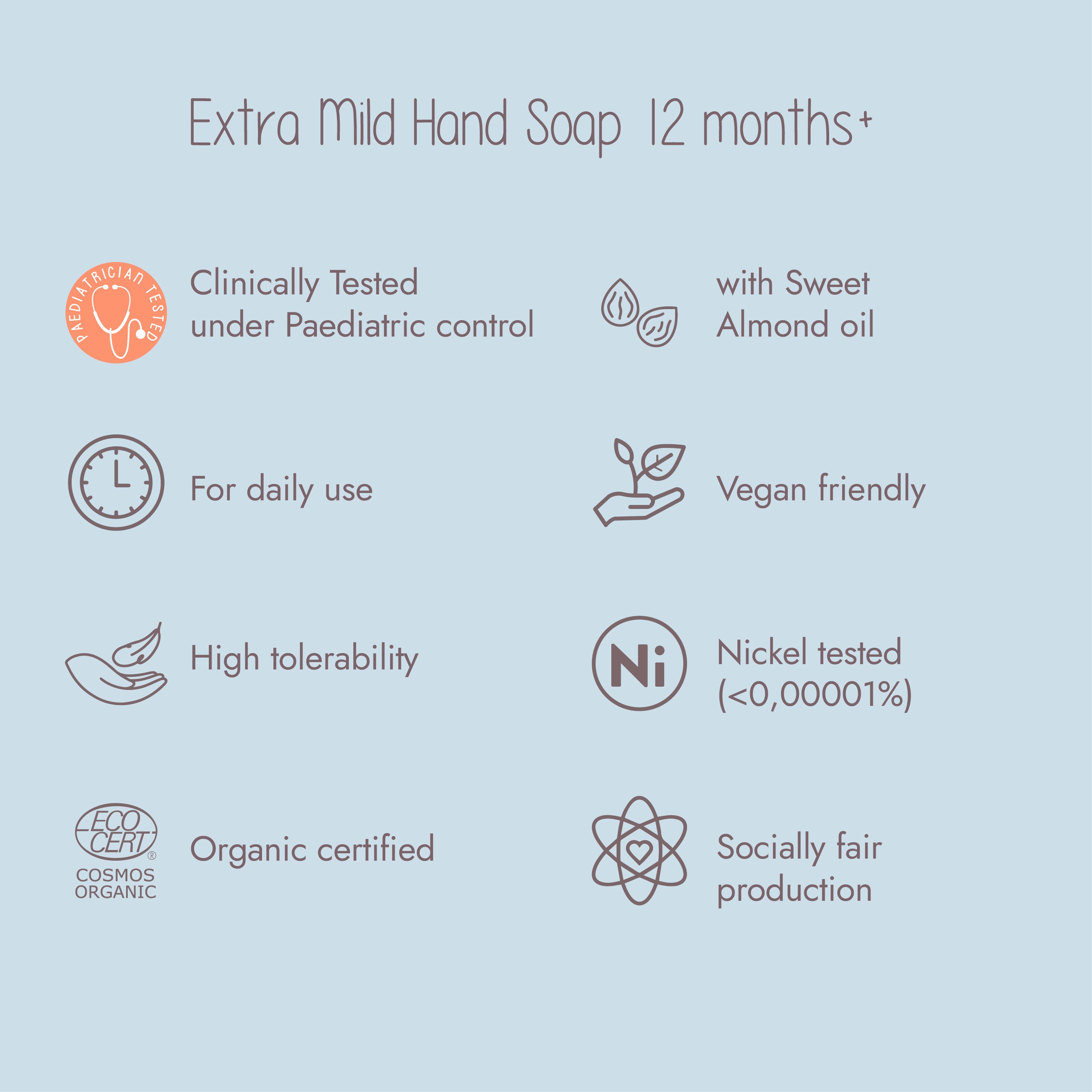 Dadaumpa 12months+ Extra Mild Hand Soap Organic Certified (100 g) scheme